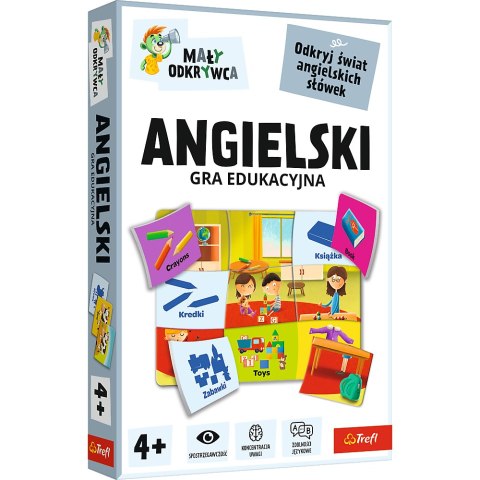 GRA - Angielski / Mały Odkrywca Trefl 02812 GRA - Angielski / Mały Odkrywca Trefl 02812