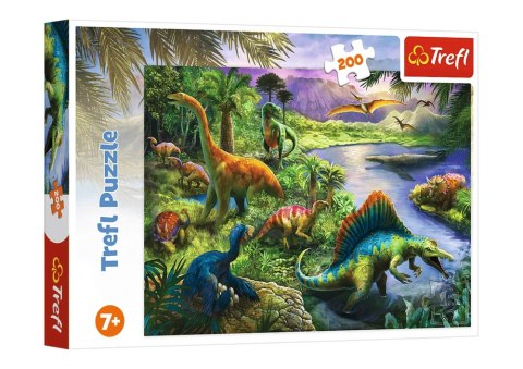 Puzzle - 200 - Drapieżne dinozaury - Trefl - 13281 Puzzle - 200 - Drapieżne dinozaury - Trefl - 13281