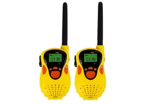 Walkie Talkie Krótkofalówki Zasięg 100 m Żółte Dla Dzieci Walkie Talkie Krótkofalówki Zasięg 100 m Żółte Dla Dzieci