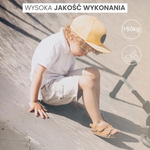 HULAJNOGA 3-KOŁOWA CARBON BLACK