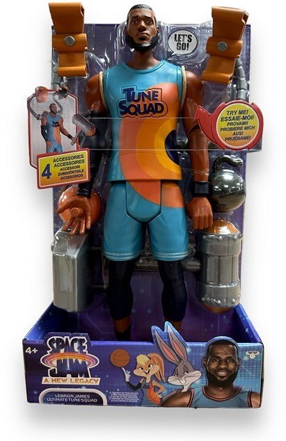 Space Jam A New Legacy Lebron James dźwięk 30cm Space Jam A New Legacy Lebron James dźwięk 30cm