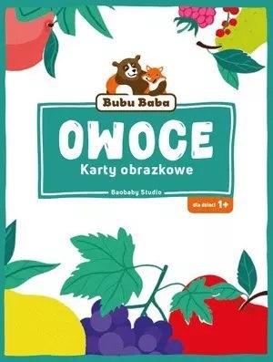 Bubu Baba. Karty obrazkowe. Owoce