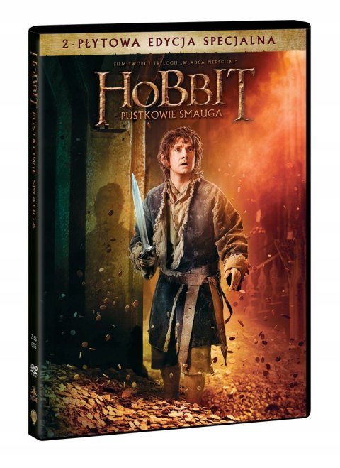 Hobbit. Pustkowie Smauga, 2 DVD Hobbit. Pustkowie Smauga, 2 DVD
