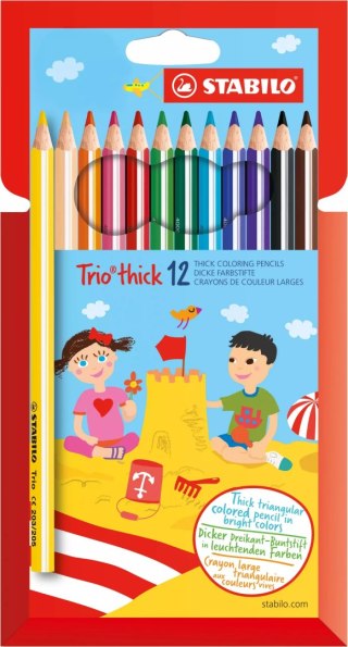 Kredki Trio (12 sztuk)