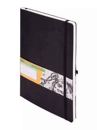 Notes w linie B5 Impresja czarny