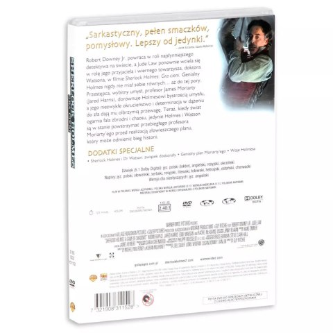 Premium Collection. Sherlock Holmes. Gra cieni, DVD Premium Collection. Sherlock Holmes. Gra cieni, DVD
