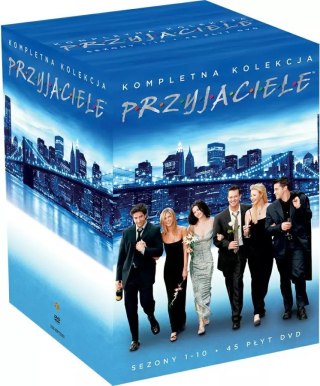 Przyjaciele. Kompletna kolekcja. Sezony 1-10, 45 DVD