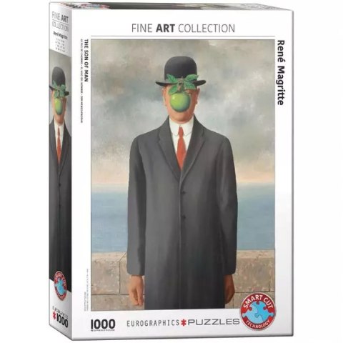 Puzzle 1000 elementów. Syn człowieczy, Rene Magritte Puzzle 1000 elementów. Syn człowieczy, Rene Magritte