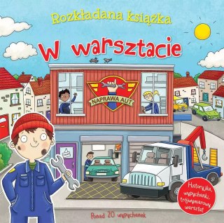 Rozkładana książka. W warsztacie