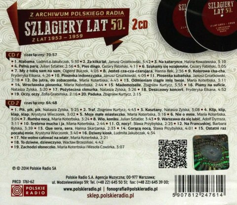 Szlagiery lat 50 - 1953-1959 Szlagiery lat 50 - 1953-1959
