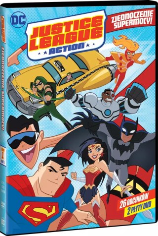 Justice League: Action. Sezon 1, część 1, 2 DVD