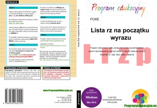 Program edukacyjny. Lista rz na początku wyrazu. Licencja wielostanowiskowa