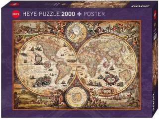 Puzzle 2000 elementów. Antyczny świat
