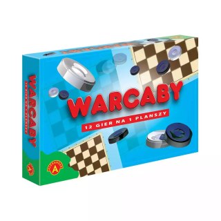 Warcaby. 12 gier na 1 planszy