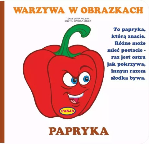 Warzywa w obrazkach. Papryka Warzywa w obrazkach. Papryka