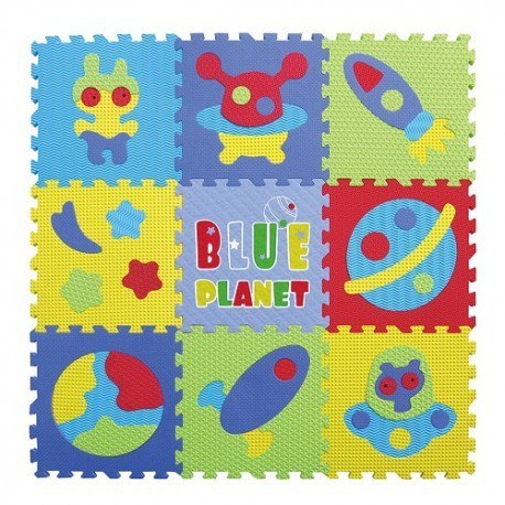 Piankowe puzzle podłogowe kosmos - 50 elementów Piankowe puzzle podłogowe kosmos - 50 elementów