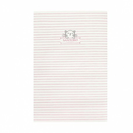 Średni zeszyt - felines - koty - stay pawsitive (pink) Średni zeszyt - felines - koty - stay pawsitive (pink)