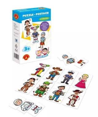 Zabawa i nauka. Puzzle - Postacie