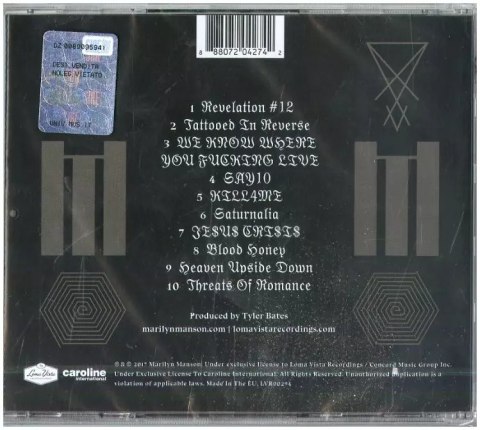 Heaven Upside Down CD Heaven Upside Down CD