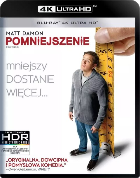 Pomniejszenie, 4K + Blu-ray Pomniejszenie, 4K + Blu-ray