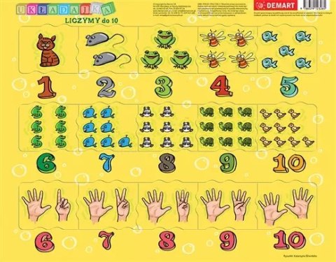 Puzzle 15 elementów. Układajka liczymy do 10 Puzzle 15 elementów. Układajka liczymy do 10