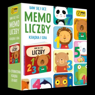 Baw się i ucz. Memo Liczby. Gra i książka