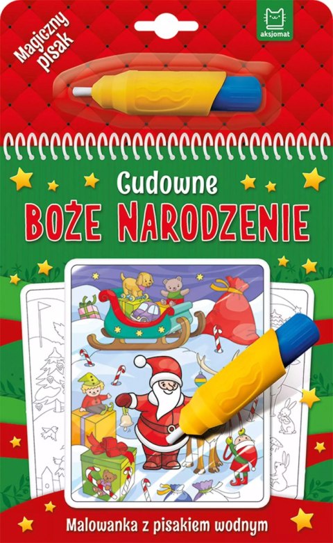 Cudowne Boże Narodzenie. Malowanka z pisakiem wodnym. Wydanie II Cudowne Boże Narodzenie. Malowanka z pisakiem wodnym. Wydanie II