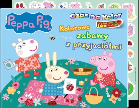 Peppa Pig. Czas na kolor. Kolorowe zabawy z przyjaciółmi Peppa Pig. Czas na kolor. Kolorowe zabawy z przyjaciółmi