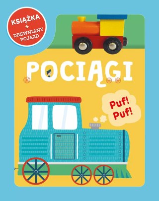 Pudełko z pojazdem. Pociągi