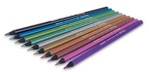 Kredki ołówkowe Colorino, metaliczne, okrągłe. Kids (10 sztuki) Kredki ołówkowe Colorino, metaliczne, okrągłe. Kids (10 sztuki)