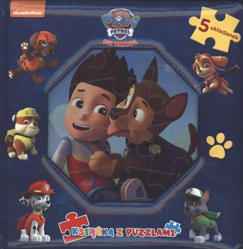 Psi patrol. Książka z puzzlami Psi patrol. Książka z puzzlami