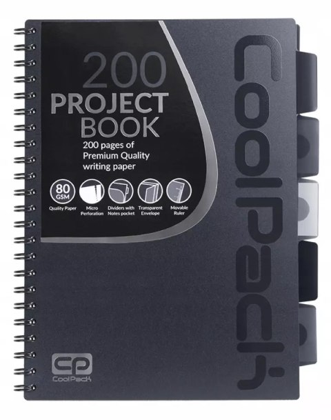 Kołobrulion A4. CoolPack, szary Kołobrulion A4. CoolPack, szary