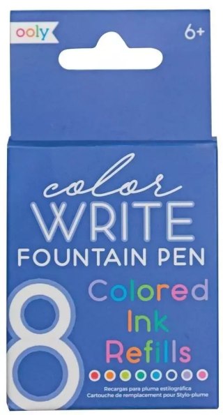 Kolorowe naboje uzupełniające Color write 8szt