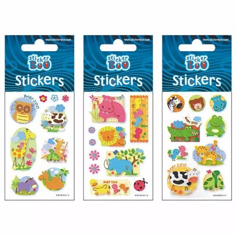 Naklejki Sticker BOO silver zwierzęta Naklejki Sticker BOO silver zwierzęta