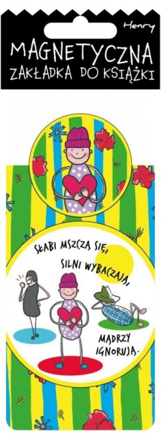 Zakładka magnetyczna Silni, słabi, mądrzy