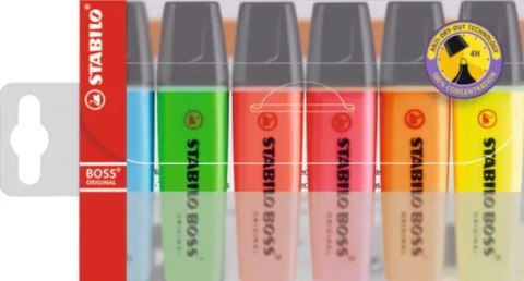 Zakreślacze Boss Original (6 sztuk) Zakreślacze Boss Original (6 sztuk)