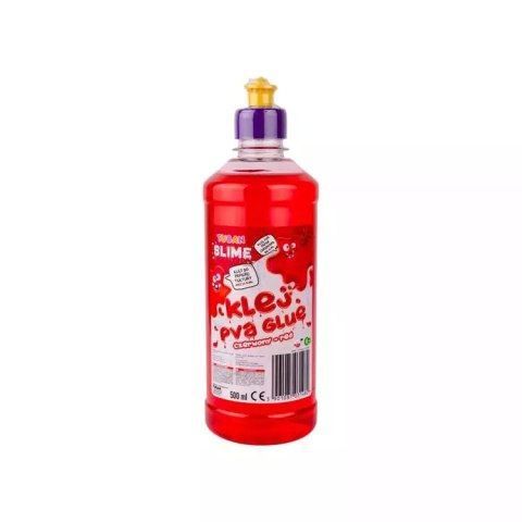 Klej PVA 500 ml czerwony Klej PVA 500 ml czerwony