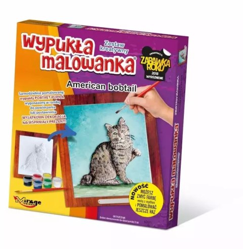 Wypukła Malowanka - Kot American Bobtail Wypukła Malowanka - Kot American Bobtail