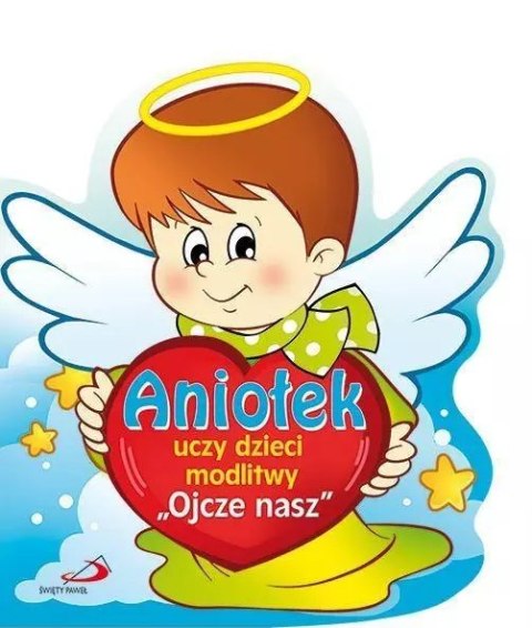 Aniołek uczy dzieci modlitwy Ojcze nasz Aniołek uczy dzieci modlitwy Ojcze nasz