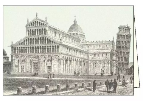 Karnet z kopertą ITW 010 Pisa Piazza Miracoli Karnet z kopertą ITW 010 Pisa Piazza Miracoli