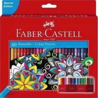 Kredki Zamek 60 kolorów FABER CASTELL