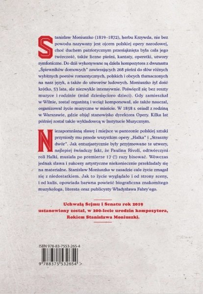 Moniuszko. Powieść biograficzna Moniuszko. Powieść biograficzna