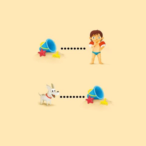 Smart Games. Puzzle beach. Gra podróżna (wersja angielska)