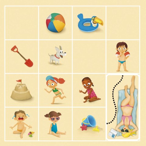 Smart Games. Puzzle beach. Gra podróżna (wersja angielska)