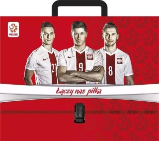 Teczka z rączką A4 twarda PZPN
