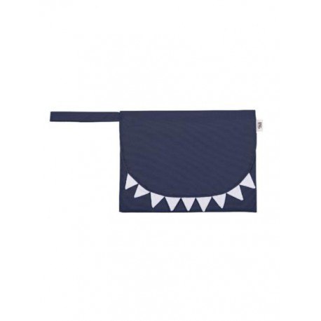 Baby bites przewijak podróżny shark navy blue Baby bites przewijak podróżny shark navy blue