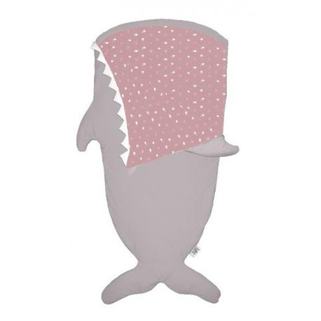 Baby bites śpiworek light shark (2-6 lat) pink Baby bites śpiworek light shark (2-6 lat) pink