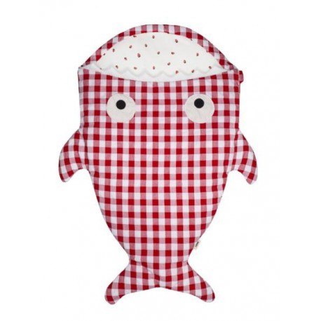 Baby bites śpiworek shark (1-18 miesięcy) red Baby bites śpiworek shark (1-18 miesięcy) red