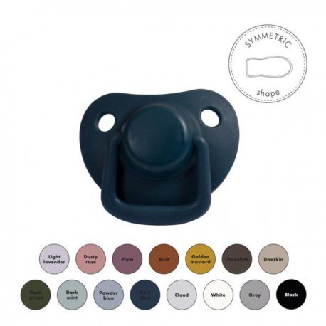 Filibabba smoczki 2 szt. 0m+ dark blue Filibabba smoczki 2 szt. 0m+ dark blue