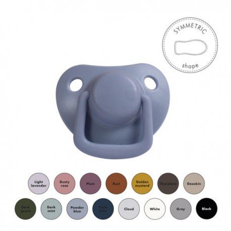 Filibabba smoczki 2 szt. 0m+ powder blue Filibabba smoczki 2 szt. 0m+ powder blue